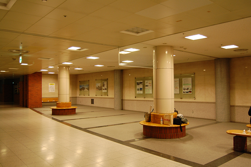 無電柱化のパネル展示